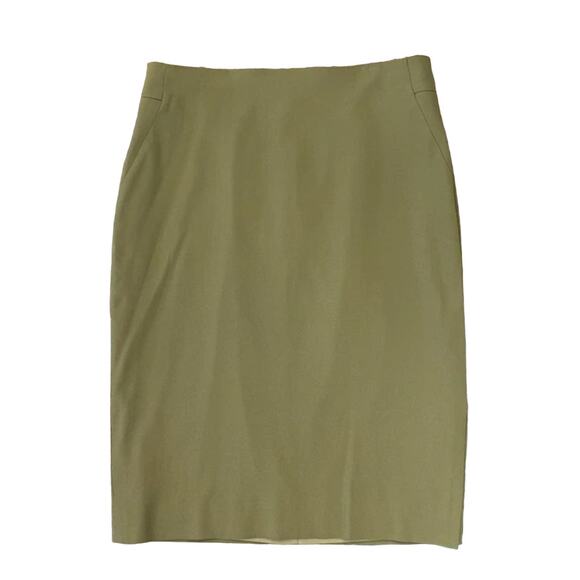 Classiques Entier Olive/Sage Green Pencil Straight Skirt - SIZE 10 - Picture 1 of 9